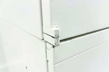 3段ラテラル書庫 両開き書庫 スチール書庫 中古 オカムラ レクトライン 【両開き＋ラテラルセット】 中古オフィス家具 800/450/2150の画像