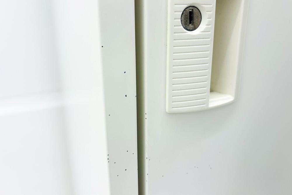 オカムラ FZロッカー 3人用ロッカー スチールロッカー 中古 縦長ロッカーオフィス収納 中古オフィス家具 シリンダー錠 ホワイト 900/515/1790の画像