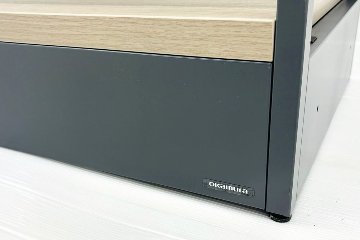 オカムラ ライブス シェルフ 中古 軽量棚 OKAMURA Lives Shelf 中古オフィス家具 オープンシェルフ 1200/450/1000の画像