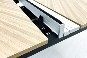 コクヨ SAIBI サイビ ブーメランデスク 中古 【三台一式タイプ】 幅1200 中古オフィス家具の画像