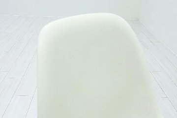 Vitra Eames ヴィトラ イームズチェア 中古 プラスチックチェア Hベース ホワイトの画像