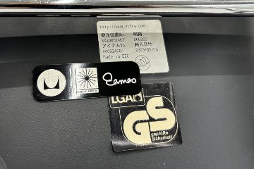 Vitra Eames ヴィトラ イームズチェア 中古 プラスチックチェア Hベース ブラックの画像