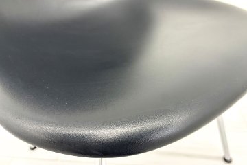 Vitra Eames ヴィトラ イームズチェア 中古 プラスチックチェア Hベース ブラックの画像