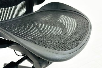 ハーマンミラー アーロンチェア 中古 Bサイズ スタンダード ランバーサポート Herman Miller Aeron Chairs 中古オフィス家具 メッシュの画像