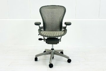 ハーマンミラー アーロンチェア Bサイズフル装備 タキシードメッシュ アーロンチェア 中古 ハーマンミラー Bサイズ | 中古オフィス家具専門