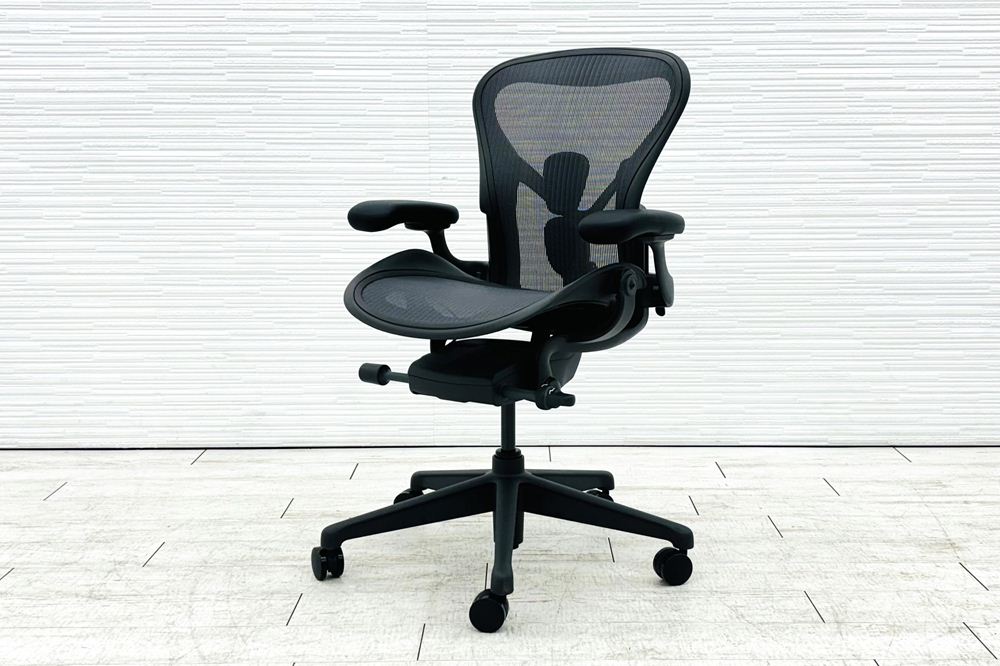 Herman Miller - SSS 未使用品 ハーマンミラー アーロンチェアリマスタード アーロンチェア リマスタード ミネラル ハーマンミラー | 中古