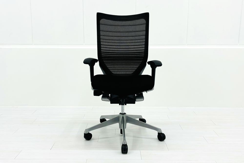 バロンチェア 中古 オカムラ ハイバック 黒 | 中古オフィス家具