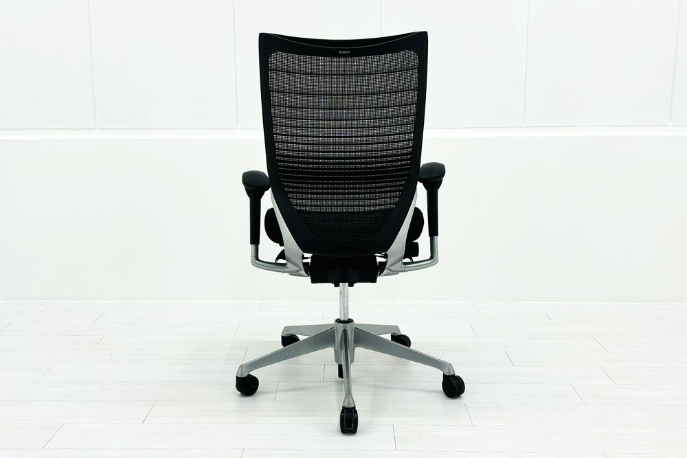 バロンチェア 中古 オカムラ ハイバック 黒 | 中古オフィス家具