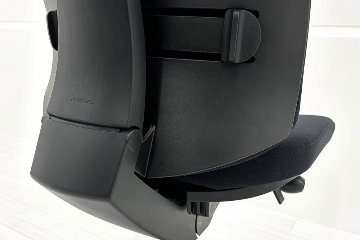 コクヨ ウィザード2チェア ハイバック ブラック 中古 KOKUYO Wizard2 クッション 肘無 中古事務椅子 中古オフィス家具の画像