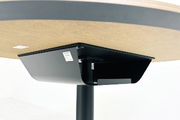 コクヨ サイビ 丸テーブル 中古 小型会議テーブル 幅900 会議机 ミーティングテーブル 中古オフィス家具 900/900/720の画像