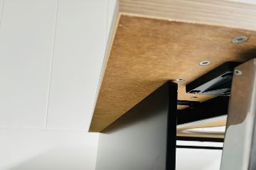 コクヨ サイビ SAIBI L型デスク 中古 L字デスク 幅1800 木目天板 中古オフィス家具 1900/1800/720の画像