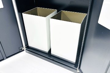 引取限定　コクヨ　トラッシュユニット　ゴミ箱　39-0271 コクヨ エディア リサイクルユニット ブラック | 中古オフィス家具専門