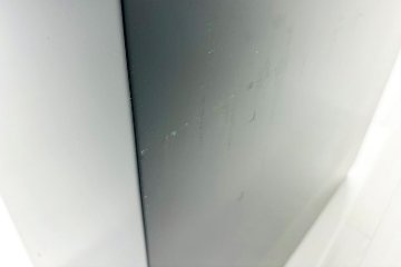 ダストボックス リサイクルユニット スチール書庫 コクヨ エディア トラッシュユニット ゴミ箱 中古オフィス家具 ブラック 900/450/1130の画像