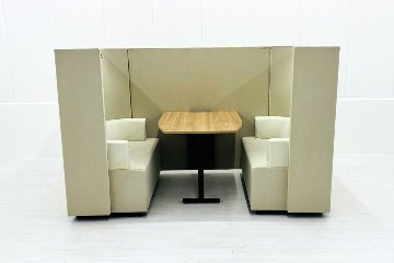 コクヨ ブラケッツ ワークブース KOKUYO brackets 中古 パーテーション 集中ブース 中古オフィス家具 2200/1300/1400の画像