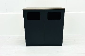 イトーキ ノットワークシリーズ 中古 ダストボックス knot Work ゴミ箱 トラッシュユニット 収納家具 中古オフィス家具 900/528/900の画像