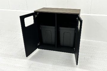 イトーキ ノットワークシリーズ 中古 ダストボックス knot Work ゴミ箱 トラッシュユニット 収納家具 中古オフィス家具 900/528/900の画像