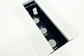 内田洋行 レムナ 小型会議テーブル ホワイト ミーティングテーブル 中古 幅2000 中古オフィス家具 2000/900/720の画像