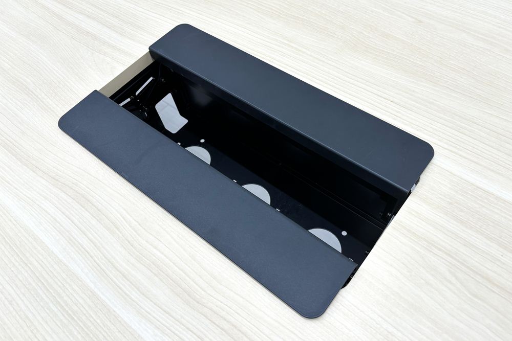 ウチダ レムナ 大型会議テーブル 中古 ミーティングテーブル 大型会議机 中古オフィス家具 メープル 3200/1200/720の画像