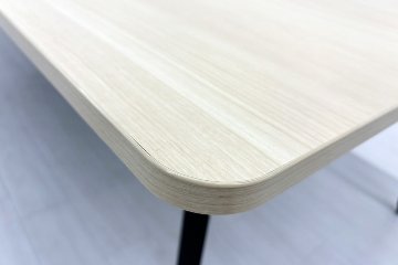 ウチダ レムナ 大型会議テーブル 中古 ミーティングテーブル 大型会議机 中古オフィス家具 メープル 3200/1200/720の画像