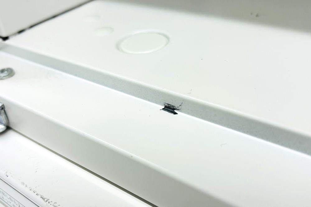 【上下セット】 イナバ TF 481332 中古 ラテラル書庫 3段両開き スチール書庫 キャビネット収納 中古オフィス家具 幅900 900/450/2150の画像