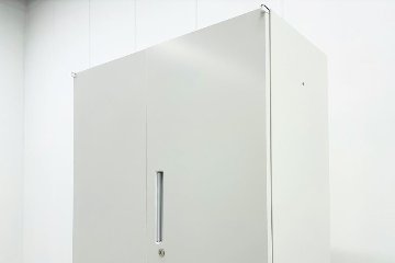 【上下セット】 イナバ TF 481332 中古 ラテラル書庫 3段両開き スチール書庫 キャビネット収納 中古オフィス家具 幅900 900/450/2150の画像