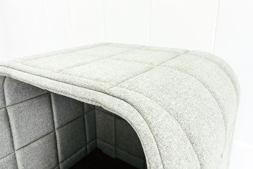 集中ブース 201° COOM 中古 ワークブース 一人用 パーテーション パーティション 中古オフィス家具 グレー系 1000/900/1600の画像