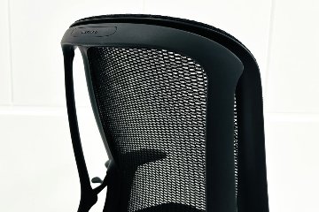 オカムラ シルフィーチェア 中古 ハイバック 固定肘 OKAMURA Sylphy 中古オフィス家具 ブラックの画像