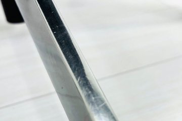 オカムラ シルフィーチェア 中古 ハイバック 固定肘 OKAMURA Sylphy 中古オフィス家具 ブラックの画像