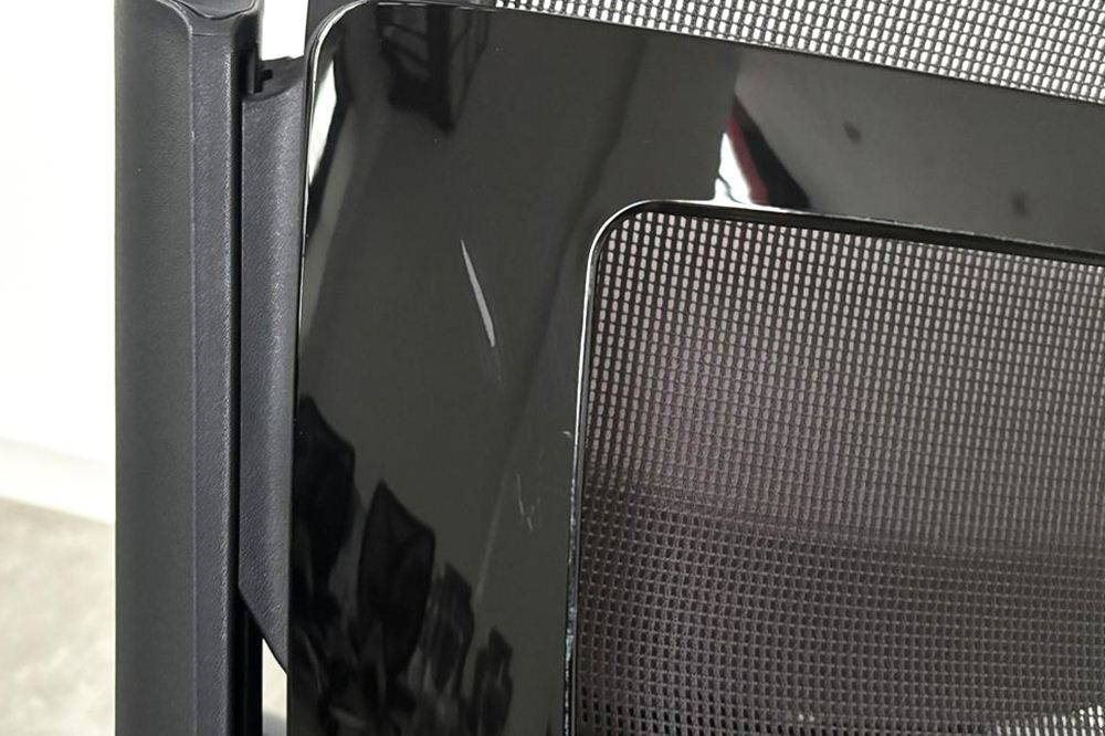 オカムラ フィノラチェア 中古 2025年製 Finora メッシュ 中古オフィス家具 可動肘 C787MR F1H2 ミディアムグレーの画像