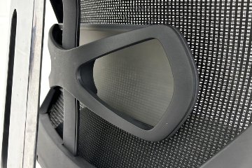 イトーキ Sequa(セクア)シリーズ 2018年製 中古 エクストラハイバック 事務椅子 ITOKI 中古オフィス家具 ブラックの画像