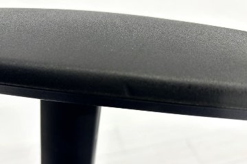 コクヨ ウィザードチェア 中古 KOKUYO Wizard クッション 固定肘 中古事務椅子 中古オフィス家具 ハンガー付 CRS-G1800 ブルーの画像