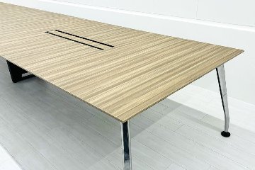 コクヨ サイビ TX 中古 大型会議テーブル 幅4800 会議机 ミーティングテーブル 中古オフィス家具 4800/1200/720の画像