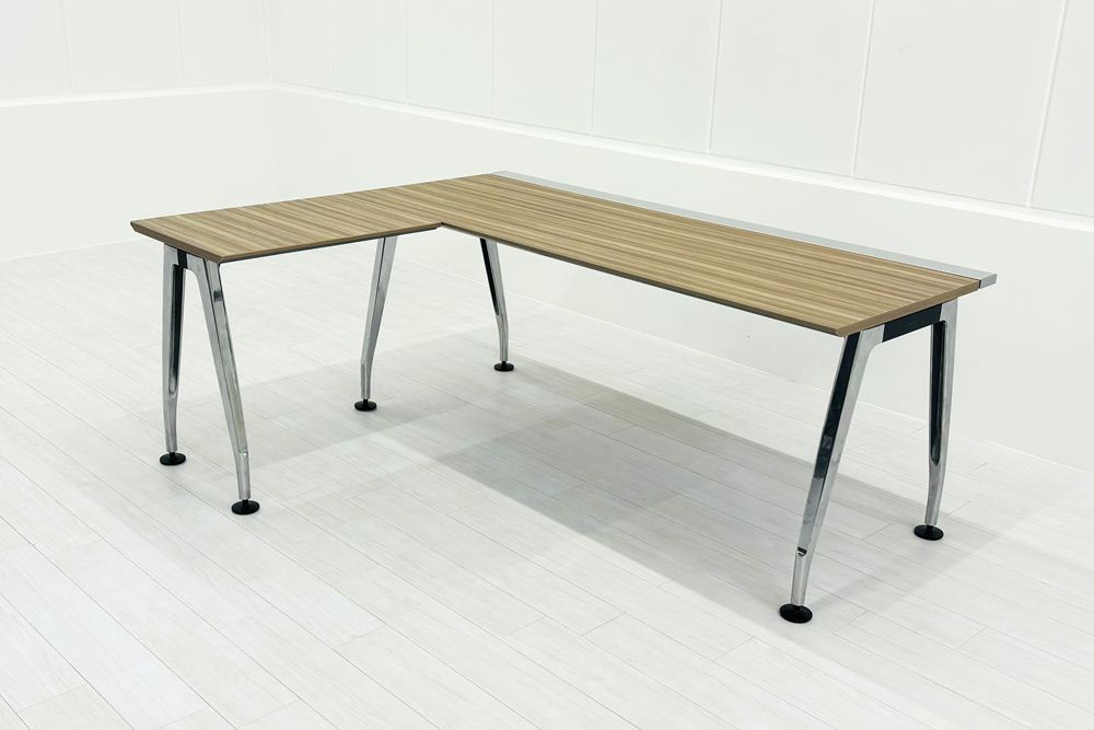 コクヨ サイビ SAIBI 中古 L型デスク L字デスク 幅1800 エグゼクティブデスク 中古オフィス家具 1800/1400/720の画像