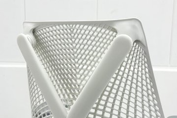 【未開封未使用品】 ハーマンミラー セイルチェア ミドルバック 中古 Herman Miller 中古オフィス家具 フルアジャスタブルアーム ランバーサポート ピーコックの画像