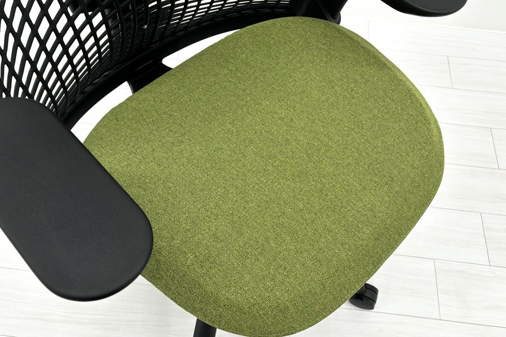 【未開封未使用品】 ハーマンミラー セイルチェア ミドルバック 中古 Herman Miller SAYL Chair 中古オフィス家具 フルアジャスタブルアーム ランバーサポート ローデンの画像