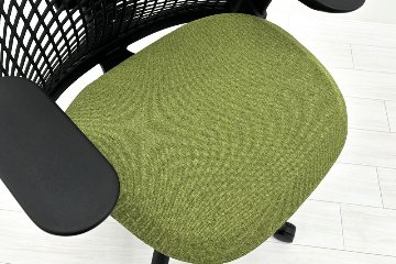 【未開封未使用品】 ハーマンミラー セイルチェア ミドルバック 中古 Herman Miller SAYL Chair 中古オフィス家具 フルアジャスタブルアーム ランバーサポート ローデンの画像