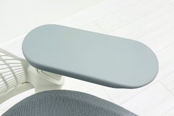 【未開封未使用品】 ハーマンミラー セイルチェア ミドルバック 中古 Herman Miller SAYL Chair 中古オフィス家具 フルアジャスタブルアーム ランバーサポート マーキュリーの画像