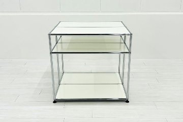 USMハラー 中古 USM Haller オープン書庫 中古オフィス家具 ホワイト 775/725/720の画像