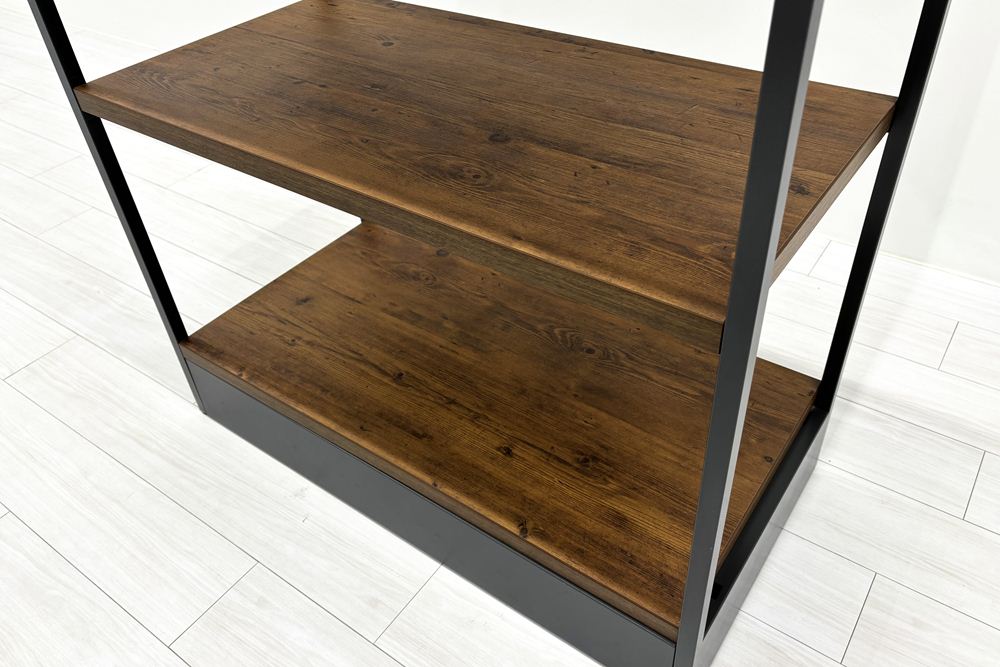 オカムラ ライブス シェルフ 中古 軽量棚 OKAMURA Lives Shelf 中古オフィス家具 オープンシェルフ 900/450/995の画像