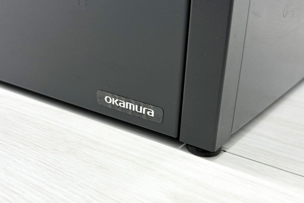 オカムラ ライブス シェルフ 中古 軽量棚 OKAMURA Lives Shelf 中古オフィス家具 オープンシェルフ 900/450/995の画像