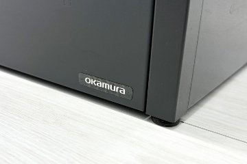 オカムラ ライブス シェルフ 中古 軽量棚 OKAMURA Lives Shelf 中古オフィス家具 オープンシェルフ 900/450/995の画像