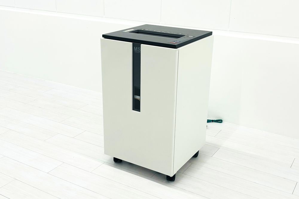 明光商会 UA-F25C-L シュレッダー 中古 業務用シュレッダー 中古オフィス家具 MSシュレッダー 500/500/850の画像
