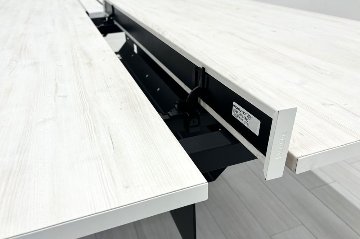 コクヨ センティア フリーアドレスデスク 中古 SENTIR 幅2400 フリアド 長机 中古オフィス家具 2400/1400/720の画像