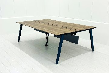 コクヨ センティア 中古 フリーアドレスデスク SENTIR 幅2400 フリアド 長机 中古オフィス家具 2400/1400/720の画像