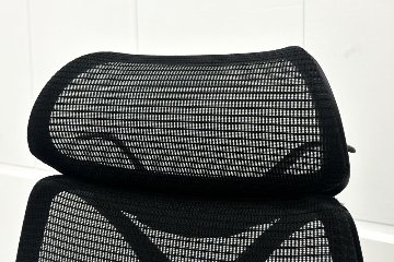 オカムラ サブリナチェア 中古 スマートオペレーション ヘッドレスト 中古オフィス家具 ブラック Sabrina Smart Operationの画像