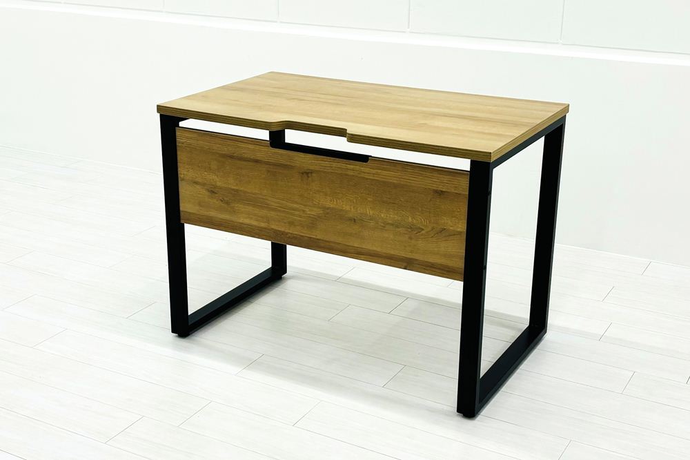 【関東送料無料】 アレット 中古 幅1000 ALetto 中古机 中古オフィス家具 オフィスデスク 事務机 木目 1000/600/720の画像