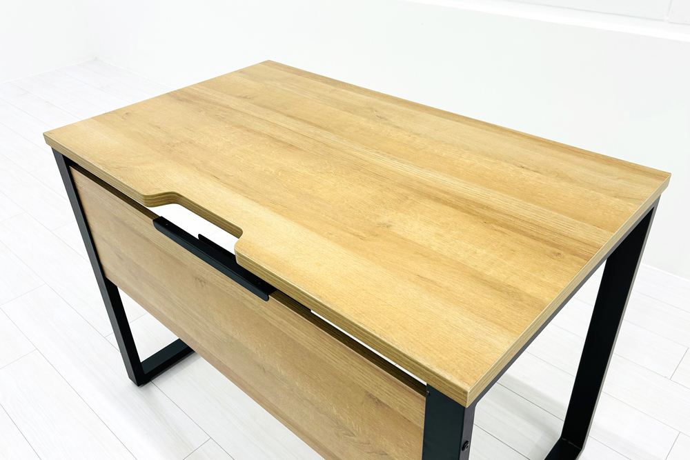 【関東送料無料】 アレット 中古 幅1000 ALetto 中古机 中古オフィス家具 オフィスデスク 事務机 木目 1000/600/720の画像