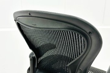 アーロンチェア Aサイズ 中古 フル装備 ハーマンミラー Herman miller Aeron Chair 中古オフィス家具 肘ダイヤル ランバーサポート付 シリンダー交換済の画像