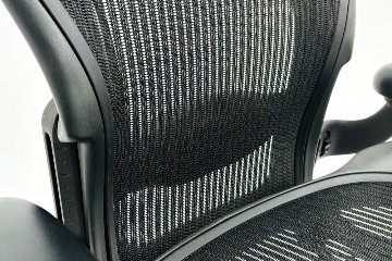 アーロンチェア Aサイズ 中古 フル装備 ハーマンミラー Herman miller Aeron Chair 中古オフィス家具 肘ダイヤル ランバーサポート付 シリンダー交換済の画像