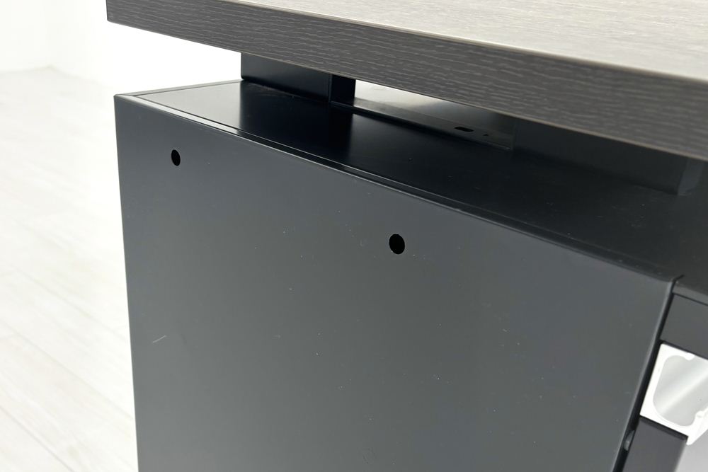 コクヨ サイビ L型デスク 中古 幅1600 エグゼクティブデスク マネージメントデスク 中古オフィス家具 1600/1240/720の画像